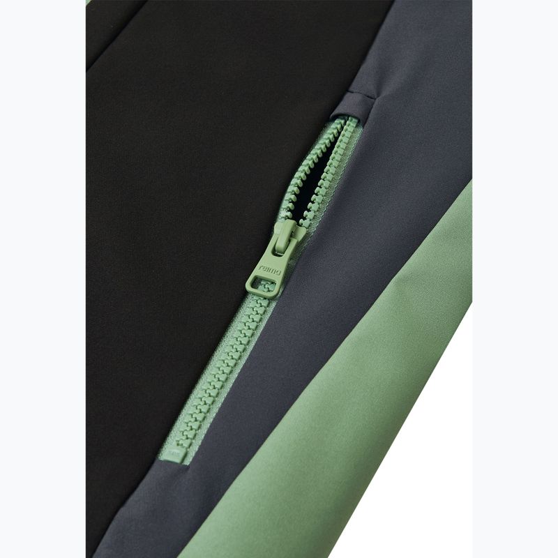 Vaikiška hibridinė striukė Reima Vaeltava green clay 8