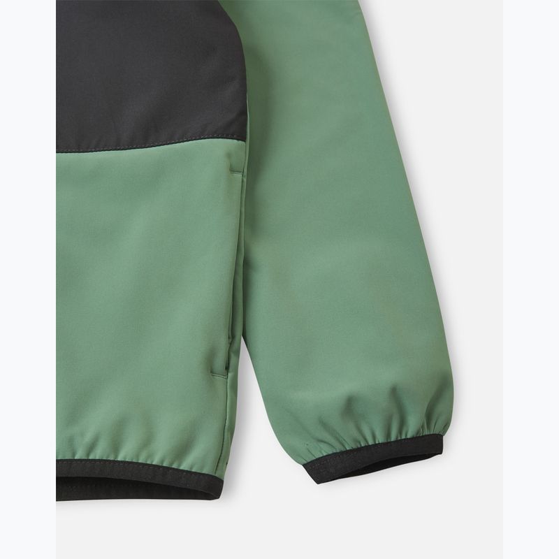 Vaikiška softshell striukė Reima Mukana green clay 4