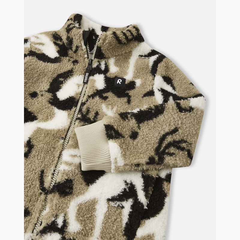 Vaikiškas fliso džemperis Reima Turkkinen earthy beige 3