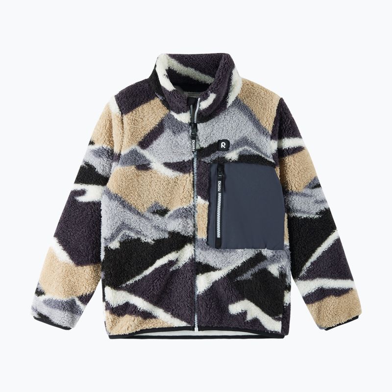 Vaikiškas fliso džemperis Reima Turilas soft black 2