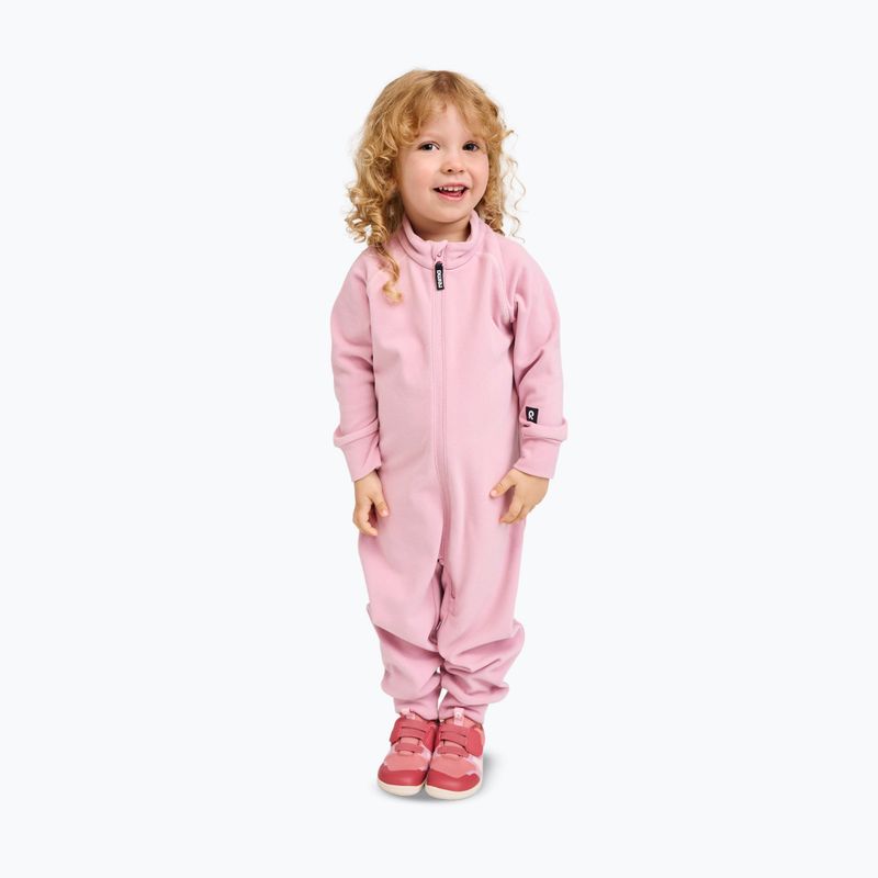Vaikiškas kombinezonas Reima Tarhaan Fleece grey pink 7