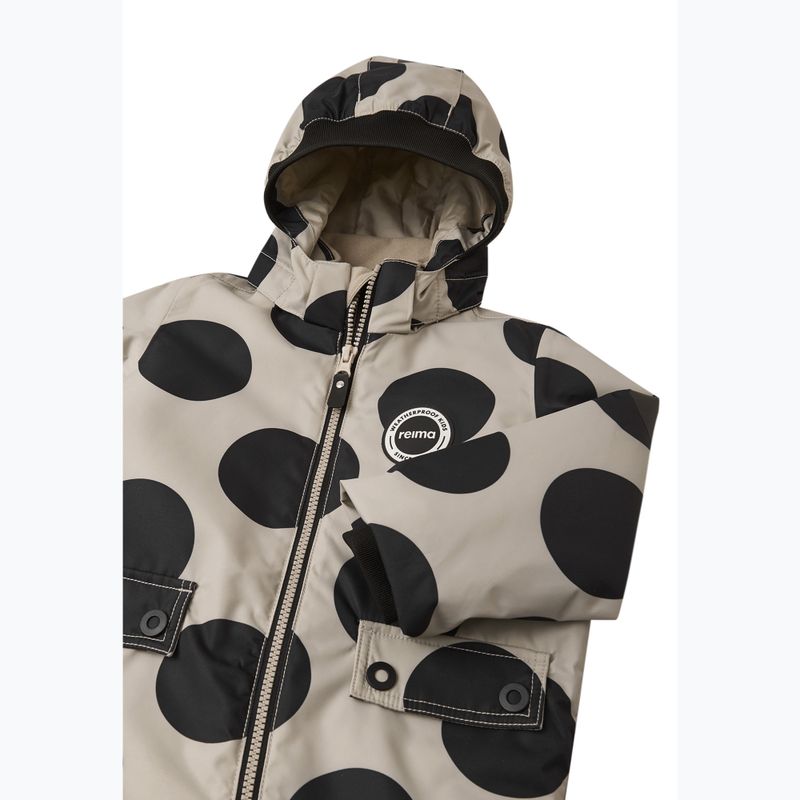 "Reima Marte Mid" žemiškai smėlio spalvos vaikiškas softshell kostiumas 4