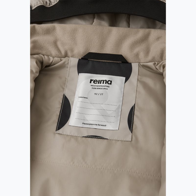 "Reima Marte Mid" žemiškai smėlio spalvos vaikiškas softshell kostiumas 6