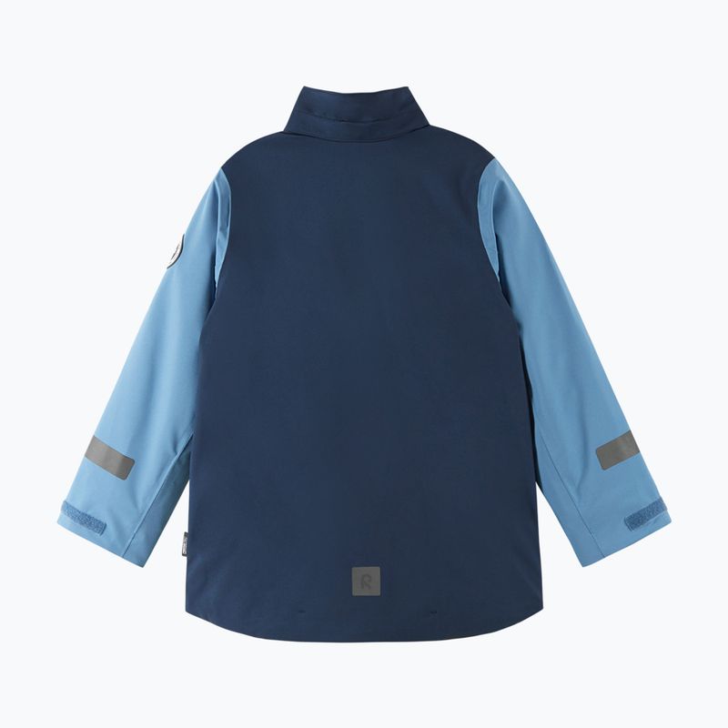 Vaikiška softshell striukė Reima Sysma navy 3