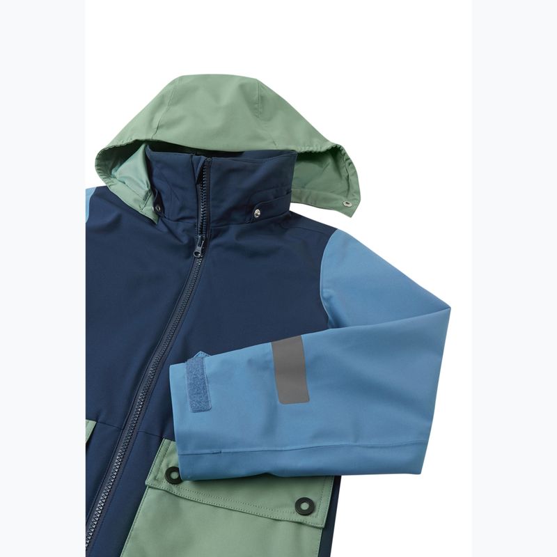 Vaikiška softshell striukė Reima Sysma navy 4