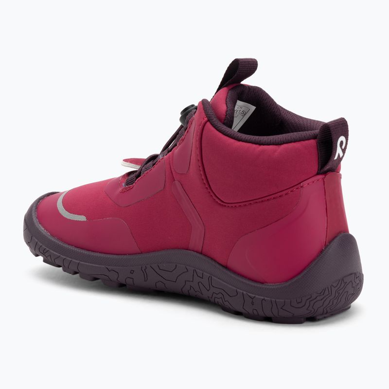 Vaikiški barefoot batai Reima Loikkii cool burgundy 3