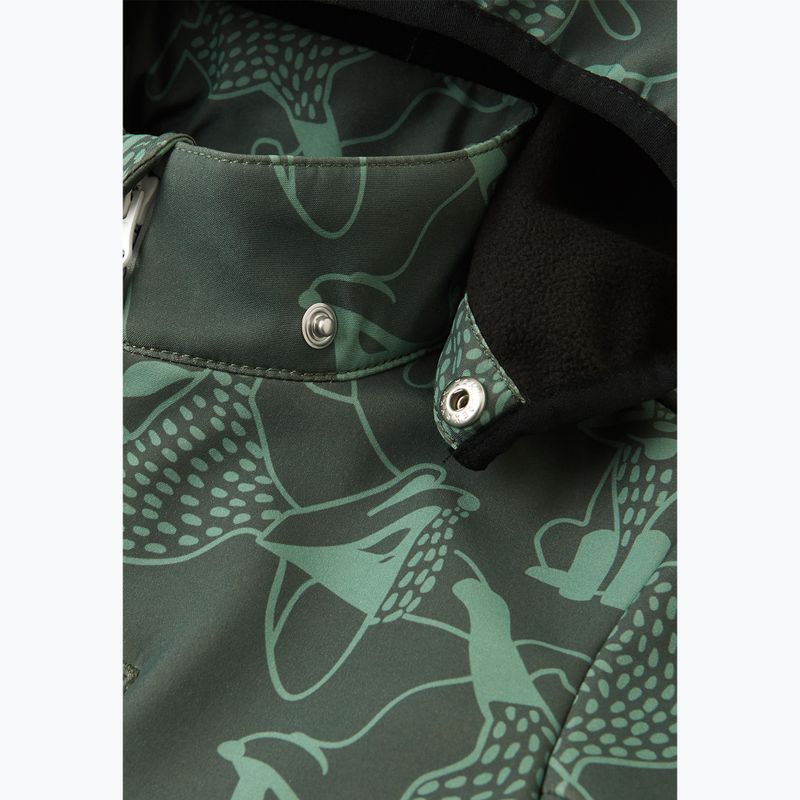 Vaikiškas softshell kombinezonas Reima Nurmes deeper thyme green 5
