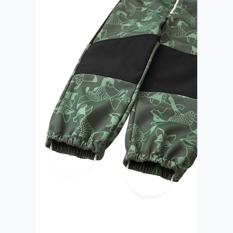 Vaikiškas softshell kombinezonas Reima Nurmes deeper thyme green 8