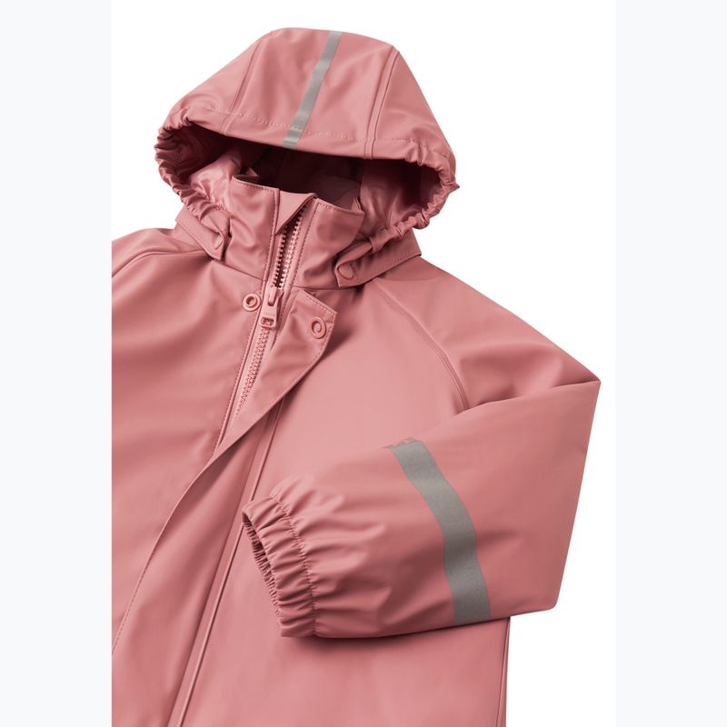 Vaikiškas lietaus kombinezonas Reima Rapakko rose blush 3