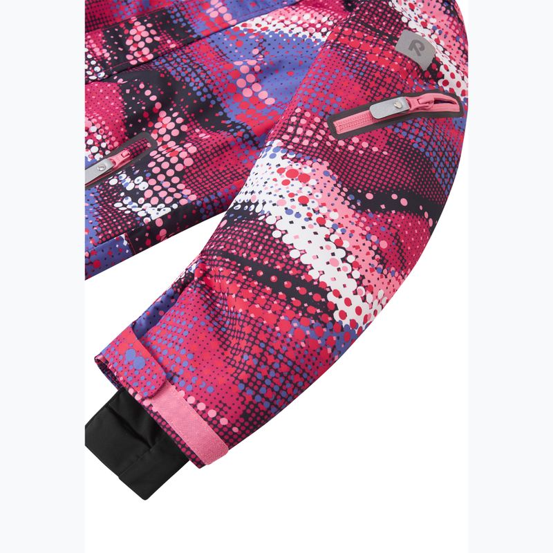 Vaikiškas slidinėjimo kombinezonas Reima Reach lilac rosy berry 5