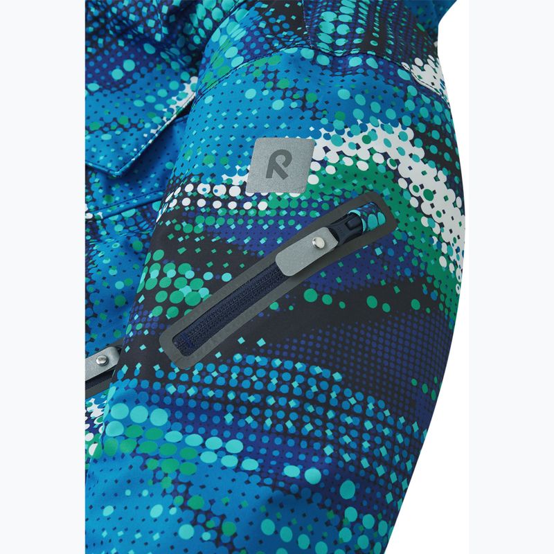 Vaikiškas slidinėjimo kombinezonas Reima Reach lilac twillight blue 8