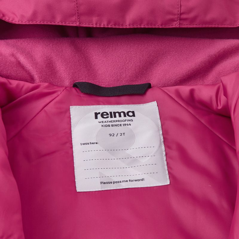Vaikiškas softshell kombinezonas Reima Puhuri rosy berry 6