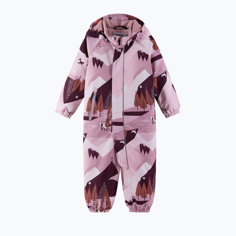 Vaikiškas kombinezonas Reima Puhuri grey pink 2
