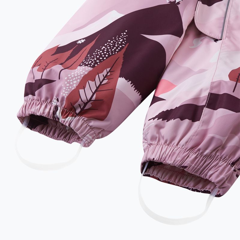 Vaikiškas kombinezonas Reima Puhuri grey pink 8