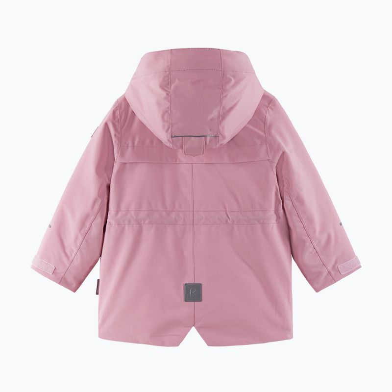 Vaikiška žieminė striukė Reima Mutka grey pink 3