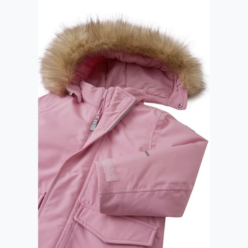 Vaikiška žieminė striukė Reima Mutka grey pink 5