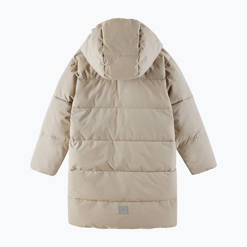 Vaikiškas žieminis paltas Reima Vaanila earthy beige 2