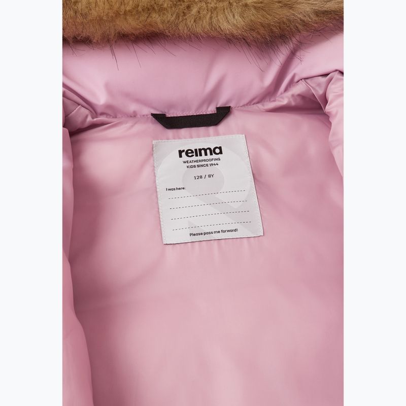 Vaikiška pūsta striukė Reima Luvia grey pink 6