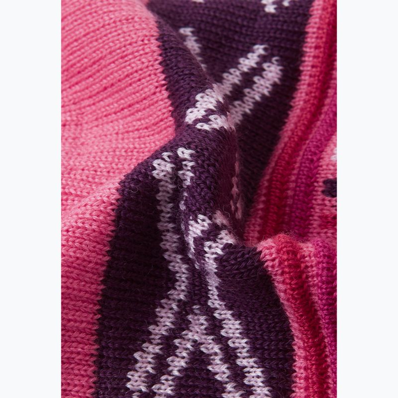 Vaikiška žieminė kepurė Reima Kirjoen soft coral 4