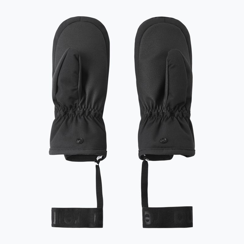 Vaikiškos slidinėjimo pirštinės Reima Lapases black 2