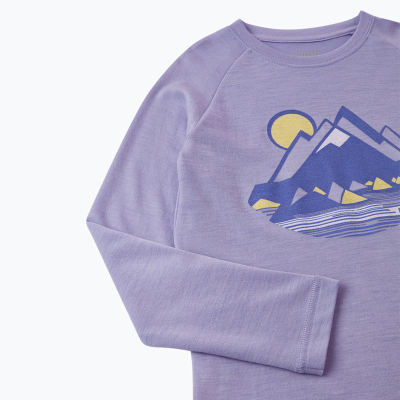 Vaikiški marškinėliai ilgomis rankovėmis Reima Viisas blooming lilac 3