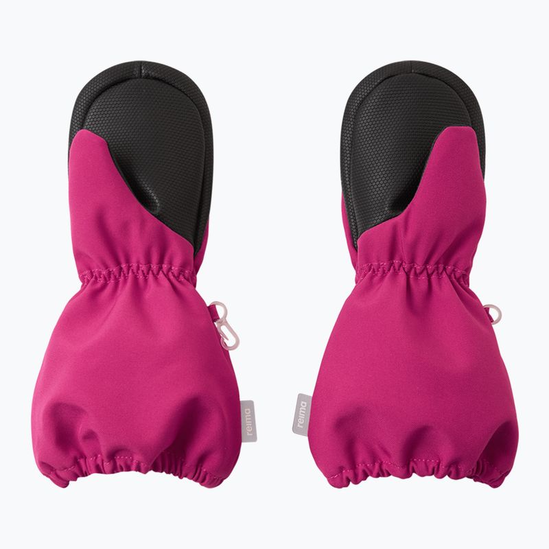 Vaikiškos žieminės pirštinės Reima Moffen rosy berry 2
