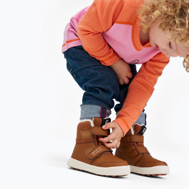 Vaikiški sniego batai Reima Pyrytys cinnamon brown 9