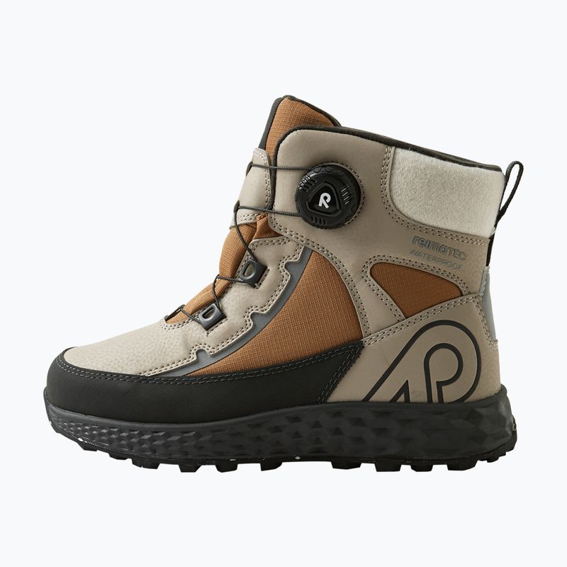 Vaikiški sniego batai Reima Hallava Quicklock earthy beige