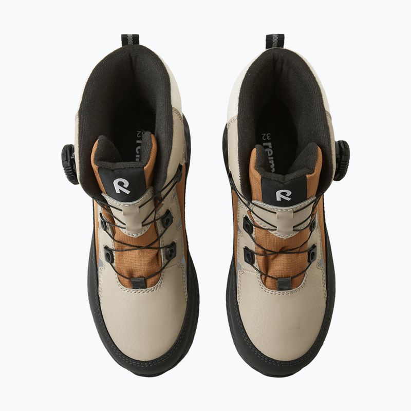 Vaikiški sniego batai Reima Hallava Quicklock earthy beige 6