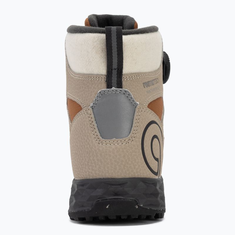 Vaikiški sniego batai Reima Hallava Quicklock earthy beige 6