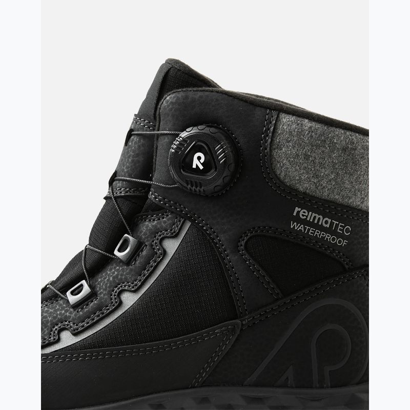 Vaikiški sniego batai Reima Hallava Quicklock black 15