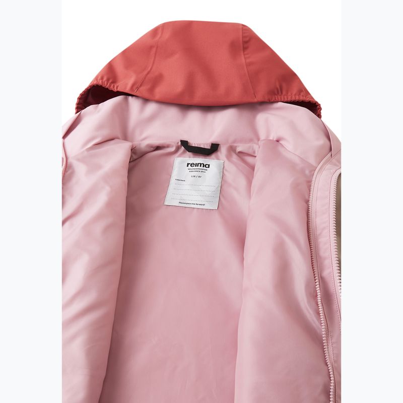Vaikiška softshell striukė Reima Sysma grey pink 7