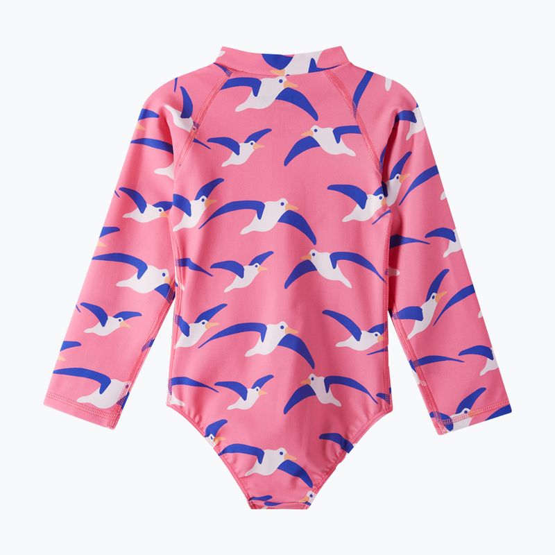 Vaikiškas vientisas maudymosi kostiumėlis Reima Pihlis soft coral 2