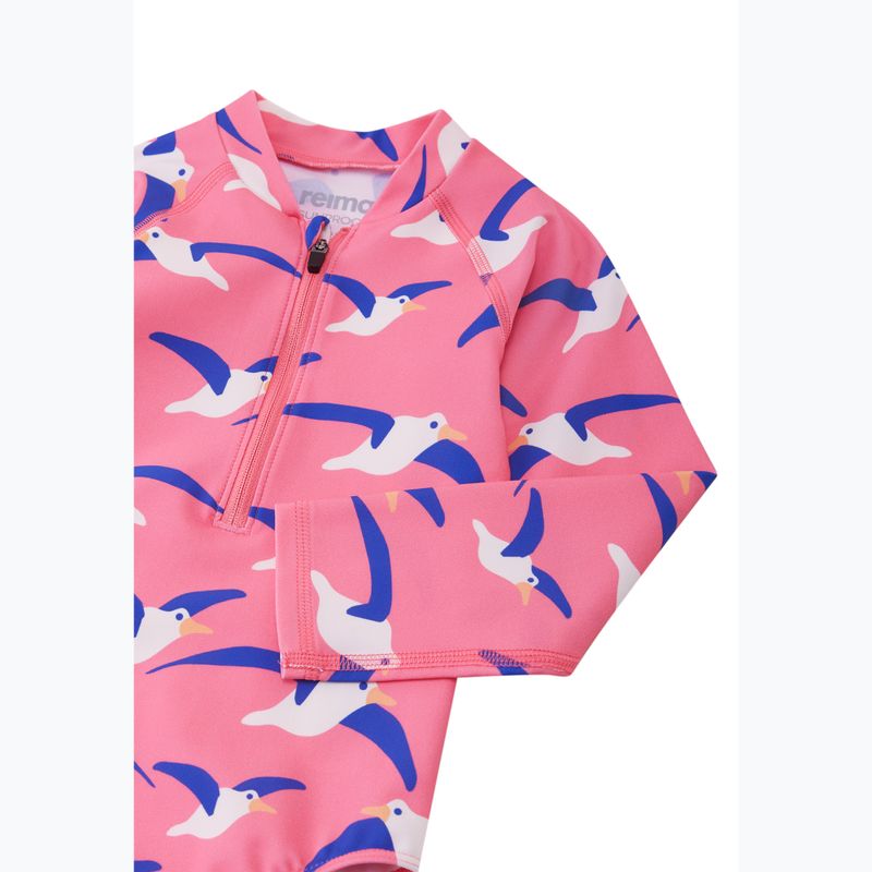 Vaikiškas vientisas maudymosi kostiumėlis Reima Pihlis soft coral 3