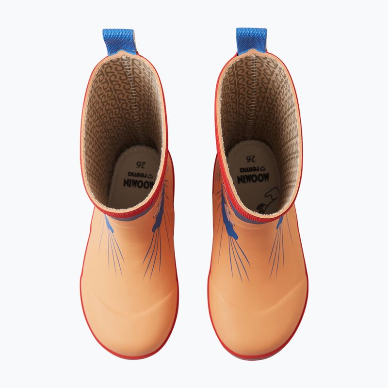 Vaikiški guminiai batai Reima Magisk Moomin apricot 5