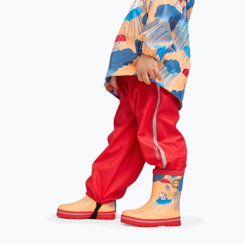 Vaikiški guminiai batai Reima Magisk Moomin apricot 7