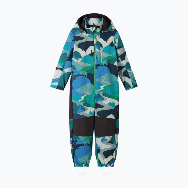 Vaikiškas softshell kombinezonas Reima Nurmes sparkly blue 2