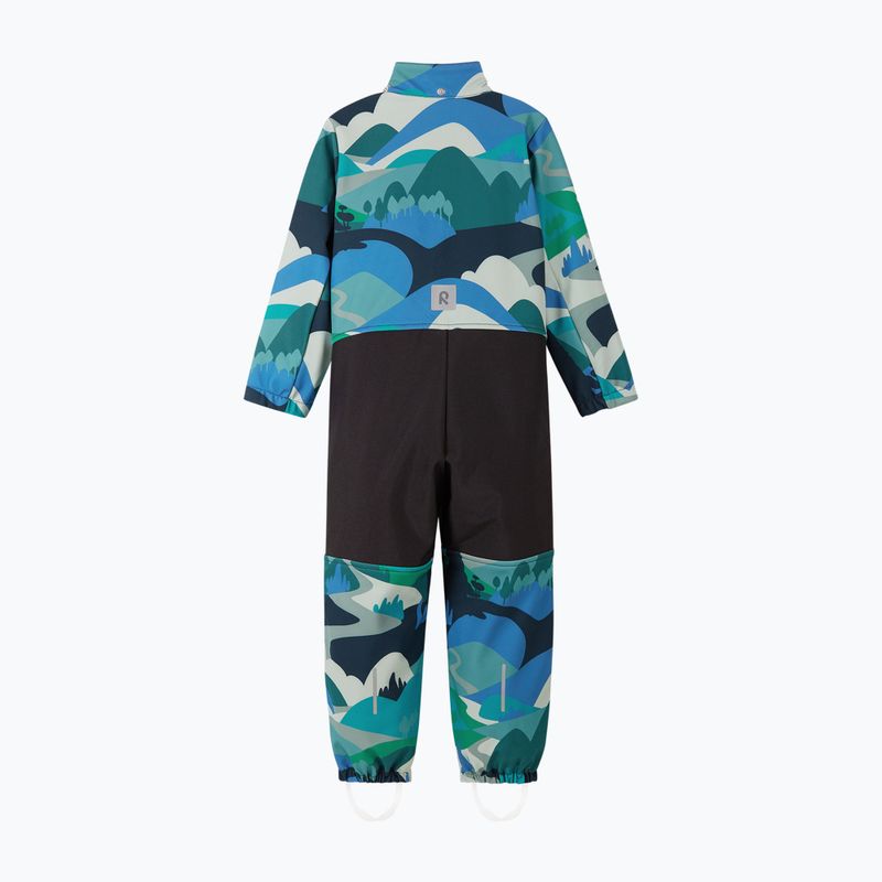 Vaikiškas softshell kombinezonas Reima Nurmes sparkly blue 4