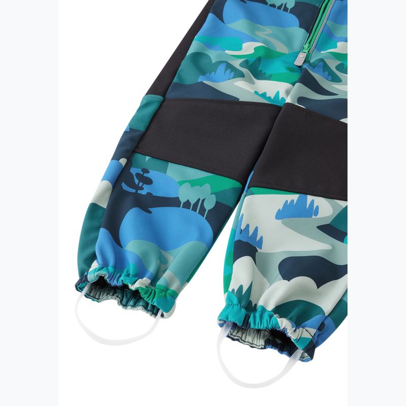Vaikiškas softshell kombinezonas Reima Nurmes sparkly blue 6