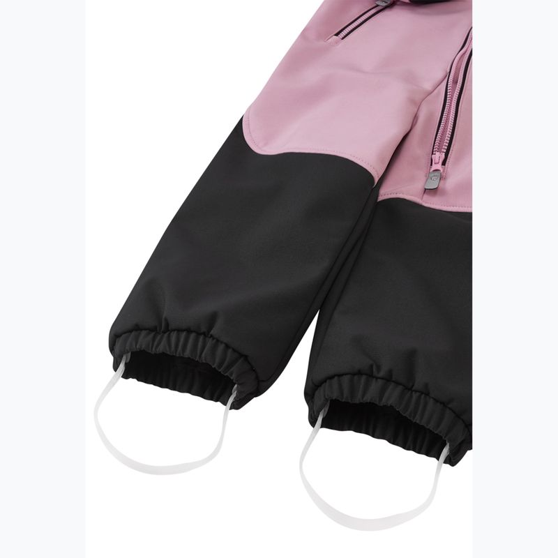 Vaikiškas softshell kombinezonas Reima Mjosa grey pink 4