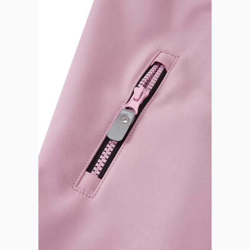 Vaikiškas softshell kombinezonas Reima Mjosa grey pink 5