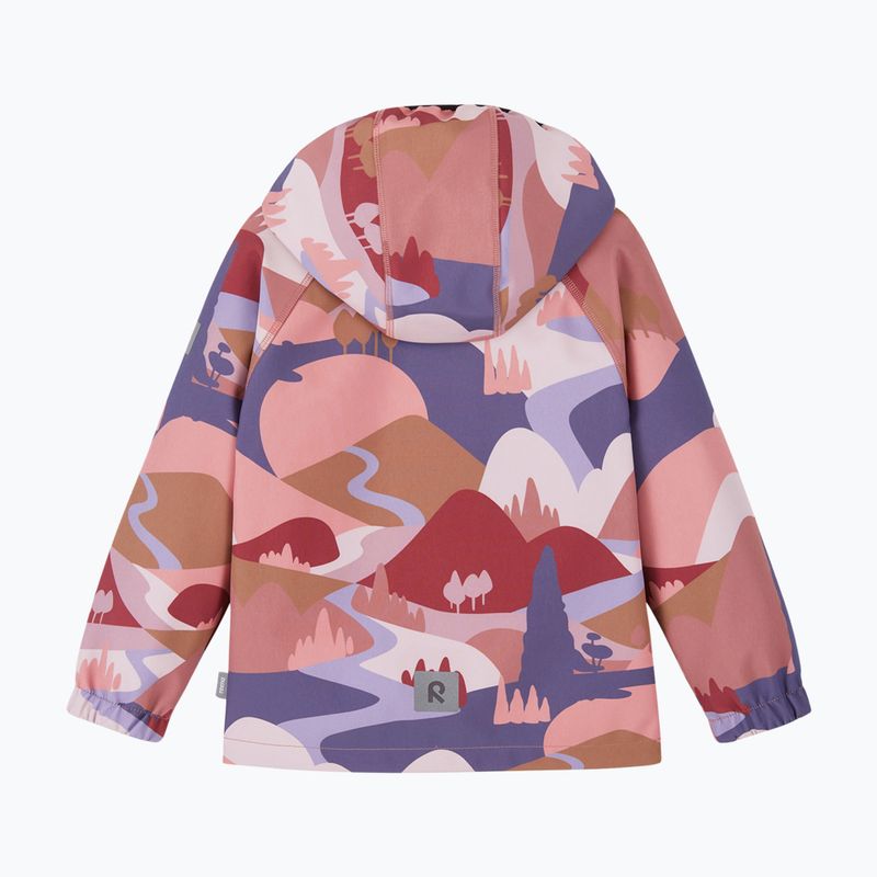 Vaikiška softshell striukė Reima Vantti rose blush 2