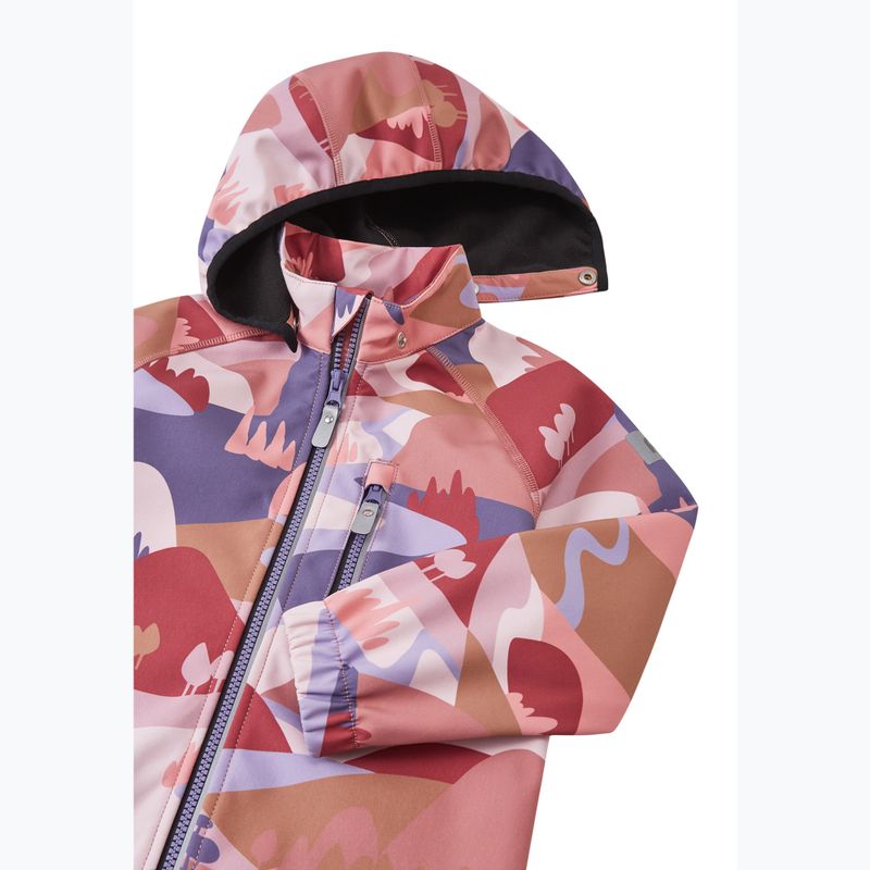 Vaikiška softshell striukė Reima Vantti rose blush 4
