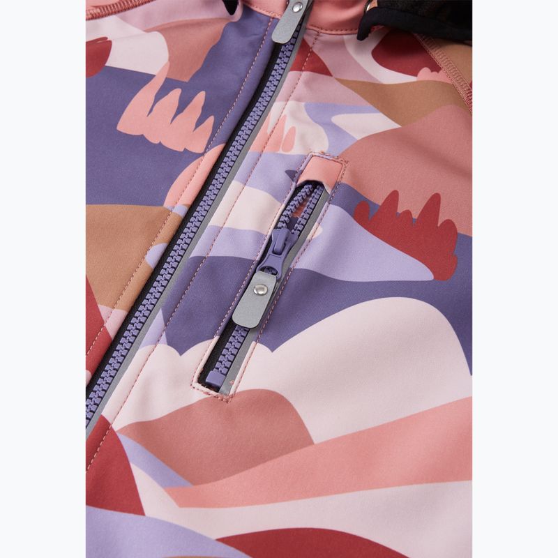Vaikiška softshell striukė Reima Vantti rose blush 6