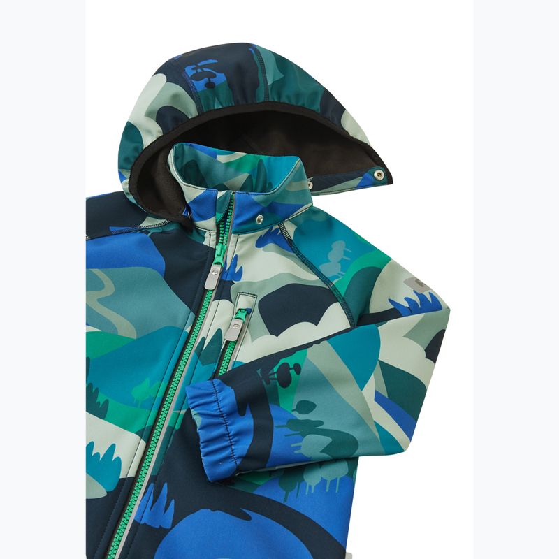 Vaikiška softshell striukė Reima Vantti dparkly blue 4