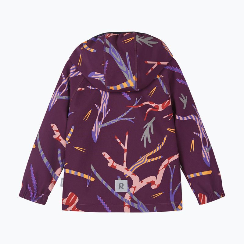Vaikiška softshell striukė Reima Vantti deep purple 2