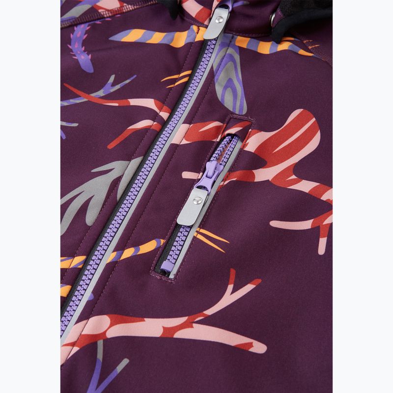 Vaikiška softshell striukė Reima Vantti deep purple 6