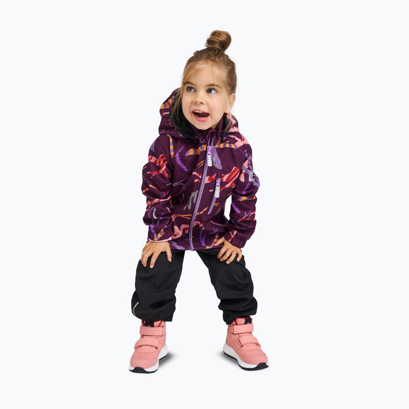 Vaikiška softshell striukė Reima Vantti deep purple 8