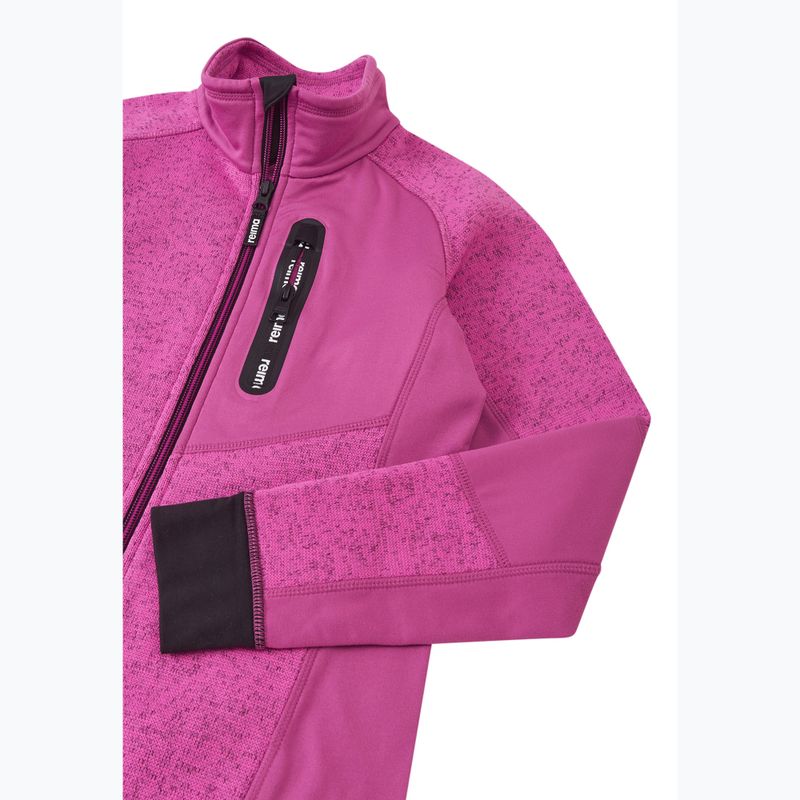 Vaikiškas flisinis džemperis Reima Laskien fucshia 3