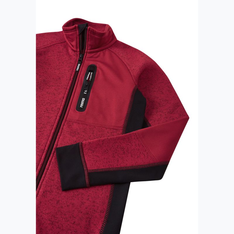 Vaikiškas flisinis džemperis Reima Liukuen cranberry 3